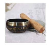 Tibetan Singing Bowls, Hand-Tuned Sound Bowl, Handmade Brass Buddha Yoga Singing Prayer Bowl Blessing Ornament