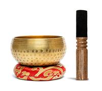 Tibetan Singing Bowls Set~ Meditation Sound Bowl hand Hammered in Nepal For Yoga, Meditation, Mindfulness, Healing & Chakra balancing~ (3.5 inch)