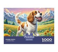 Tibetan Spaniel 1000 Piece Puzzle Beautiful Decoration Puzzle Pet Dog Colourful,Fun,Challenging And Brainteasing Adults Jigsaw Puzzle Gifts for Men70x50cm/1000pcs