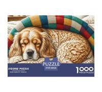 Tibetan Spaniel 1000 Piece Puzzle Educational Games Pet Dog Colourful,Fun,Challenging And Brainteasing Adults Jigsaw Puzzle Gifts for Men38x26cm/1000pcs
