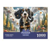Tibetan Spaniel 1000 Piece Puzzle Educational Games Pet Dog Puzzles for Adults Fun Present & Activity for Home70x50cm/1000pcs