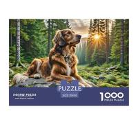 Tibetan Spaniel 1000 Pieces Jigsaw Puzzles Engaging Home Decoration Jigsaw Puzzle Beautiful Decoration for Adults And Kids 70x50cm/1000pcs