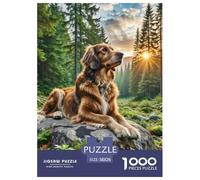 Tibetan Spaniel Jigsaw Puzzles Puzzle for Adults Kids. 1000 Pieces Whimsical Challenge Toy Educational Games Home Decoration for Adults& Kids Age 14 Years Up 38x26cm/1000pcs