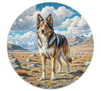 Tibetan Spaniel Jigsaw Puzzles Puzzles for Adults Kids. 1000 Pieces Impossible Challenge Toy Educational Game Home Decoration for Educational Games Gifts 1000pcs (67.5x67.5cm)