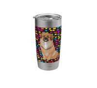 Tibetan Spaniel Stainless Steel Insulated Tumbler