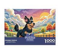 Tibetan Terrier 1000 Piece Puzzle Educational Games Pet Dog Challenging Puzzles Gifts for Men38x26cm/1000pcs