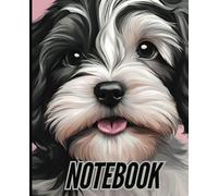 Tibetan Terrier Journal, Tibetan Notebook: A 120-Page College Ruled Tibetan Terrier Notebook, Dog Lover’s Notebook. 7.5 x 9.25 inches -for creative ... perfect gift for tibetan terrier lovers