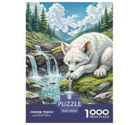 Tibetan Terrier Puzzles 1000 Pieces for Adults Beautiful Decoration Puzzle Pet Dog Puzzles for Adults Fun Present & Activity for Home70x50cm/1000pcs