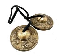 Tibetan Tingsha Seven Charkra Approx 7Cm Gold