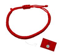 Tibetan Traditional Red Thread Buddhist Bracelet for Men or Women Handmade Lucky Amulet and Protection Against Evil Eye Bad Energy - Bracelets Anklet of Luck Friendship or Couples