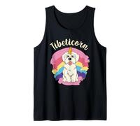 Tibeticorn Funny Tibetan Terrier Unicorn Tank Top