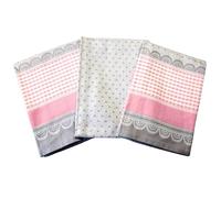 Tibex Sylva Hand Towel, 50 x 70 cm, Pink Grey, Cotton Hand Towel, Bath Towel, Guest Towels, Children's Towels, Gift Set