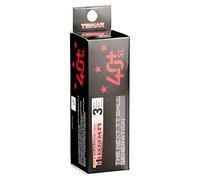 Tibhar 40+ 3 Star Table Tennis Balls, white, 525