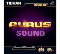 Tibhar AURUS SOUND TABLE TENNIS RUBBER (Red, 1.7mm)