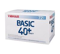 TIBHAR Ball Basic 40+ SYNTT 72er wei, options St, white