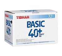 Tibhar Ball Basic 40 + SYNTT 72er White, White