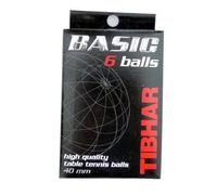 Tibhar BASIC 40MM TABLE TENNIS TRAINING BALLS (White)