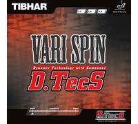 Tibhar rubber Vari Spin D.Tec.S., black, 1.5 mm