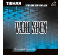 Tibhar Vari Spin Table Tennis Rubber (Red, 1.5mm)