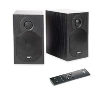 TIBO Plus 1.1 | Active HiFi Bookshelf Bluetooth Speakers - Designed and Developed in the UK,Black