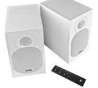 Tibo Plus 3.1 | Active HiFi Bookshelf Bluetooth Speakers with Remote Control | RCA/Optical inputs | 2 x 55W | WHITE