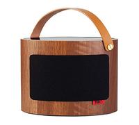 TIBO Vogue 3 |Portable Wi-Fi & Bluetooth Speaker | Multi Room Battery Powered Hi-Fi Speaker with Internet Radio for Home or Outdoor Use | Minimum 8 Hours Playback Time | Walnut finish