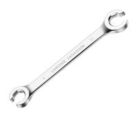 TIBOO DAY Flare Nut Wrench, 9mm x 11mm Double Open End Metric Wrench for Removing and Replacing Nuts for Automotive Repairs and Household Maintenance