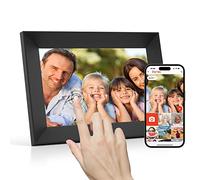 Tibuta 8 Inch Frameo WiFi Digital Photo Frame, 16GB,1024 x 600IPS,Black | Touchscreen Wifi Digital Picture Frame, Share Photos or Videos via the Frameo App