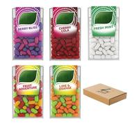 Zopper Tic Tac 5 Mixed Flavours Mint Sweets (Lime & Orange, Cherry, Fresh Mint, Fruit Adventure, Berry Bliss) for little Moments of Refreshment