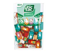 TIC TAC Box with 60 Mini Boxes (each 3.9 GRAMS), ARTIFICIALLY FLAVOURED MINTS