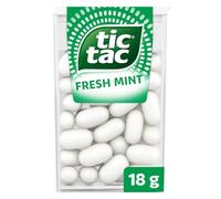 Tic Tac Classic Fresh Mints Sweets, Travel Essentials, Party Bag Fillers, On the Go Refreshment, Bulk Box of 24 x 18g Packs