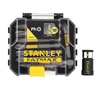 Stanley FatMax Impact Phillips Screwdriver Bits and Ring Magnet