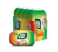 Tic Tac Fruit Adventure Bottles, 100ml (Pack of 4)