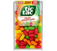 Tic Tac Fruit Adventure Mints, 12 Pieces, On the Go Refreshment, Christmas Stuffers, 50ml Each