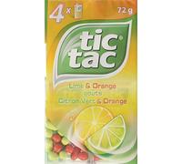Tic Tac Lime and Orange, 4*72g