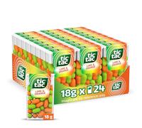 Tic Tac Lime and Orange Sweets, for Little Moments of Refreshment in a Convenient Pack, Bulk Pack of 24 x 18 g