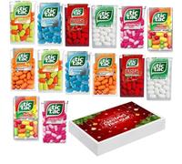 Tic Tac Mint Flavours Collections Christmas Gift Box - Random Mixed 18g Sweets - Fresh Mint,Intense Mint,Cherry Cola,Orange,Fruit Adventure,Lime & Orange,Mixers Cherry - Pick Any Number of Packs