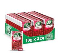 Tic Tac Mixers Cherry Cola Mints Sweets, Mints, Party Bag Fillers, On the Go Refreshment, Bulk Box of 24 x 18g Packs