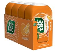 Tic Tac Orange Bottles, 3.4 Oz. (Pack Of 4)