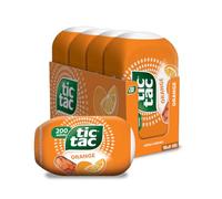 Tic Tac Orange Bottles, 3.4 Oz. (Pack Of 4)