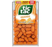 Tic Tac Orange Mints, Bulk 12 Pack, On-The-Go Refreshment, 1.7 oz Each