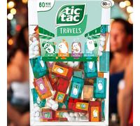TIC TAC Box with 60 Mini Boxes (each 3.9 GRAMS), ARTIFICIALLY FLAVOURED MINTS