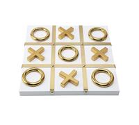Tic Tac Toe Board, Modern Simple Tic Tac Toe Game Board Tic Tac Toe Table Top Decoration X/O Board, Tic Tac Toe Coffee Table Decor
