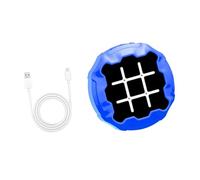 Tic TAC Toe Bolt Game Memory Model Family Entertainment Portable Travel Game blue