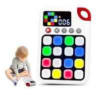 Tic Tac Toe Electronic, 7-In-1 Educational Game Console, Handheld Games Consoles Portable Travel Games, Puzzle Game Console Suitable For Children Ages 7-14