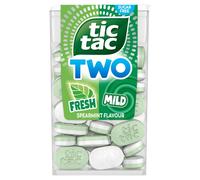 Tic Tac Two Spearmint Flavour, 38.5g (Pack of 12)