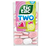 Tic Tac Two Strawberry Lime Flavours Sweet Mints 38.5g