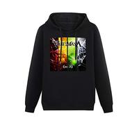 TICABIN Veil Of Maya Poster Mens Hoodies Casual Cotton Unisex Black Sweatshirts 3XL
