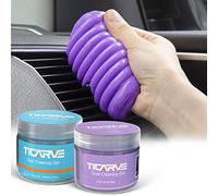 TICARVE Car Slime Cleaning Gel, 2 Pack Keyboard Cleaning Putty, Car Putty Cleaner, Cleaning Slime, Car Cleaning Gel, Keyboard Cleaner for Laptop, Blue+Purple