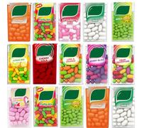 Ticc-Tac Fresh Mint, Lime & Orange, Cherry Colla, Fruit Adventure,Berry Bliss, Flamingo Lemonade, Citrus Mix, Sprite, Orange, Strawberry Mix 18g (12 Packs, Random Mixed)